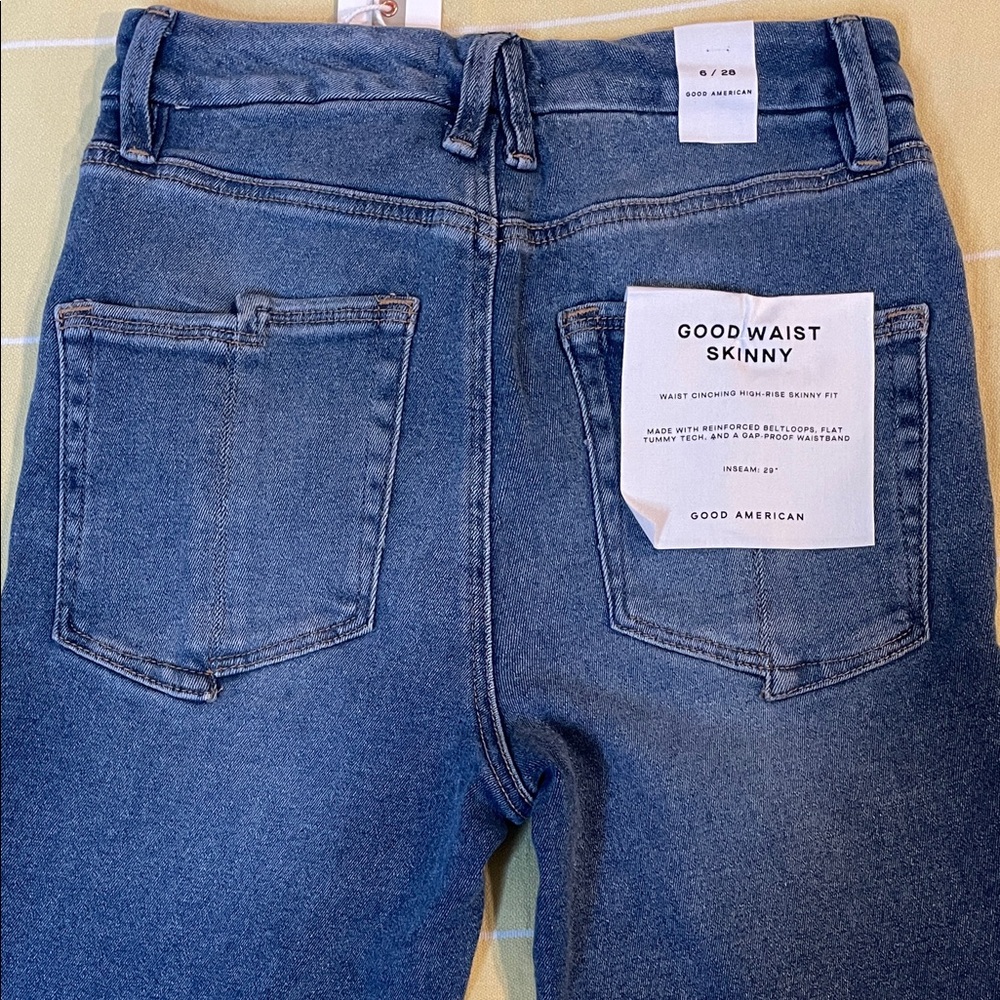 Good American Women Jeans Skinny Blue - Picture 5 of 6